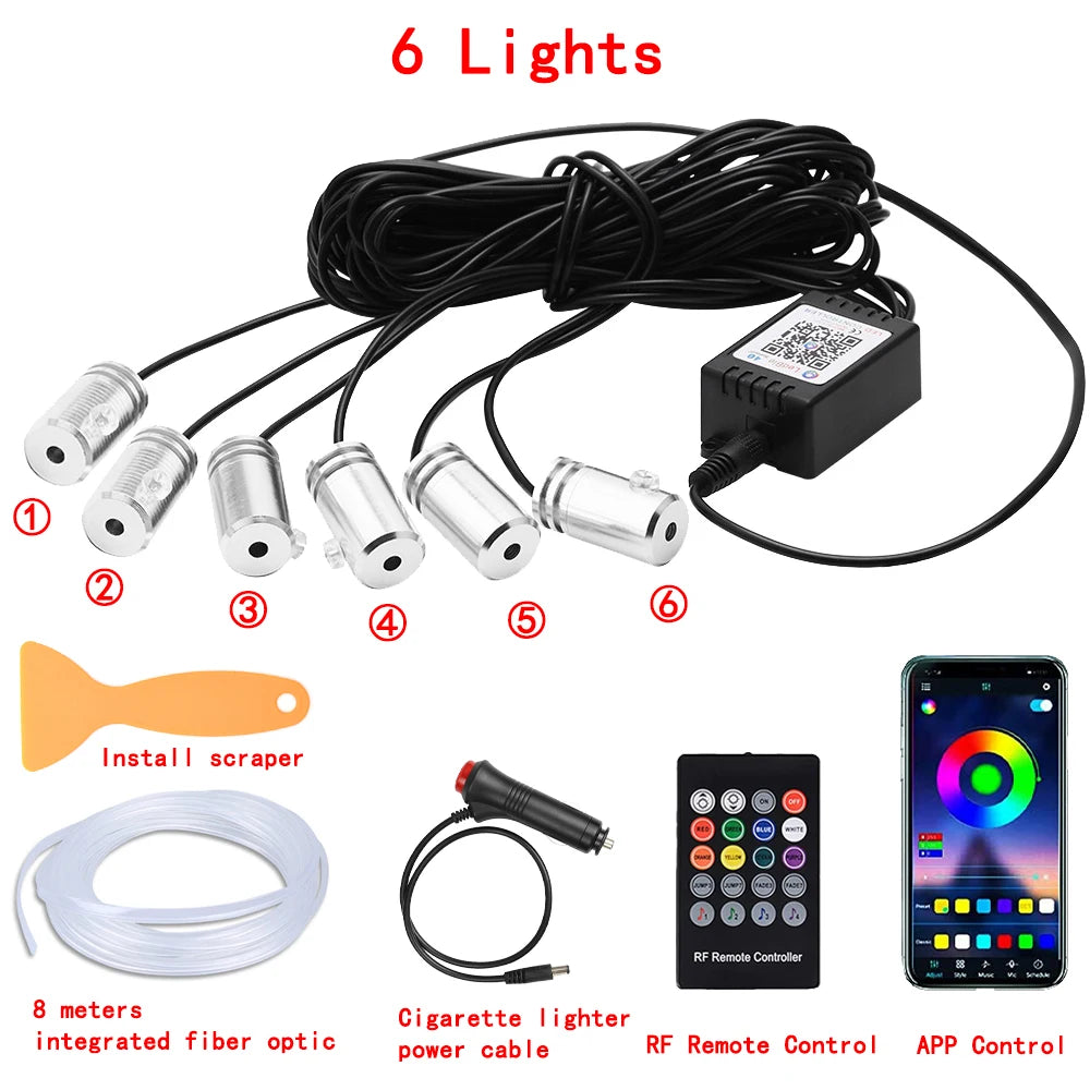 Bysmo™ NeonFlow - Premium Car Ambient Lighting Kit